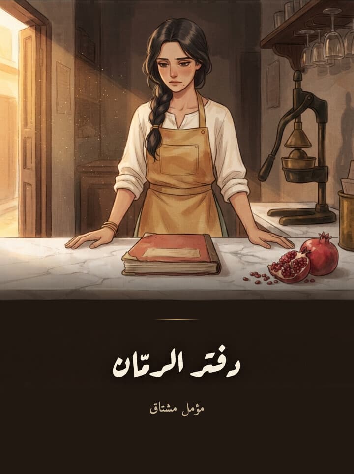 غلاف دفتر الرمّان