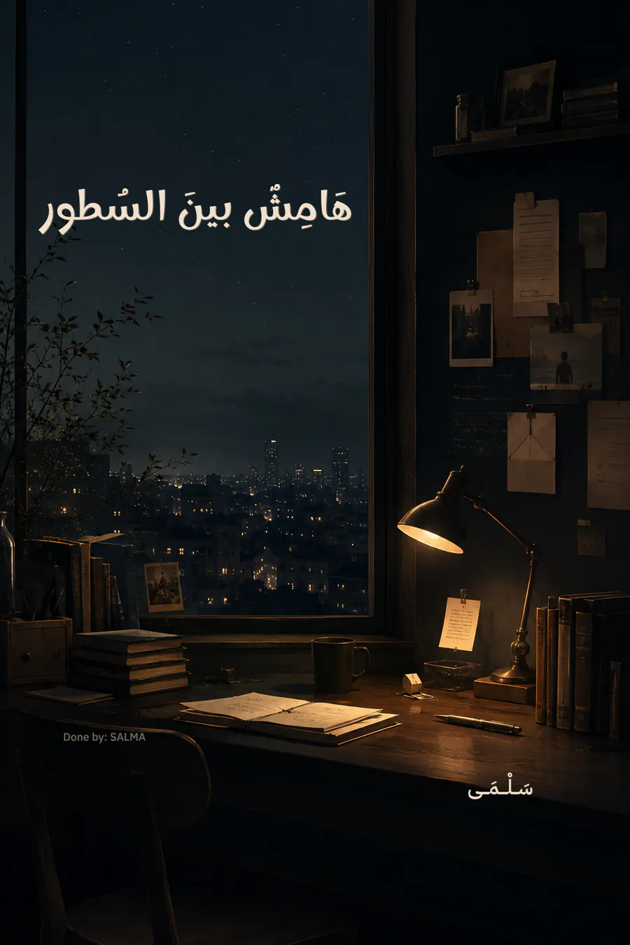 غلاف هَامِش بين السطور